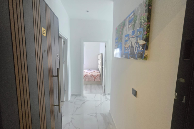 Modern furnished apartment near the sea in Alanya for living or rental