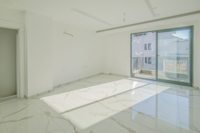 Bright Apartment with Open Views in a New Building in Mahmutlar