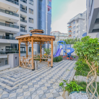 Bright Apartment with Open Views in a New Building in Mahmutlar