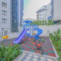 Bright Apartment with Open Views in a New Building in Mahmutlar