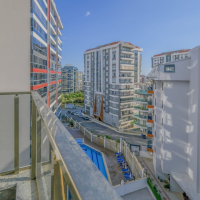 Bright Apartment with Open Views in a New Building in Mahmutlar