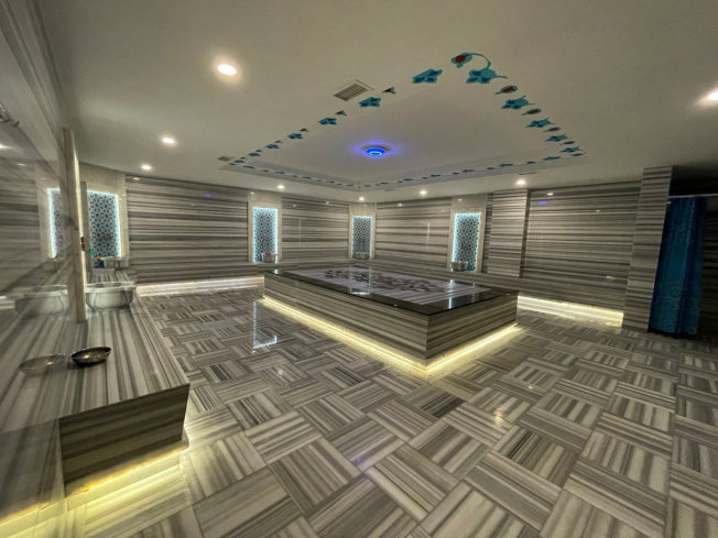 1+1 Apartment for Rent in Alanya, Kargicak — 100 meters to the Beach, New Residence 2023, All Inclusive