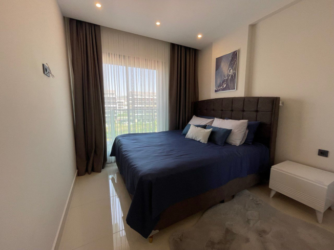 1+1 Apartment for Rent in Alanya, Kargicak — 100 meters to the Beach, New Residence 2023, All Inclusive