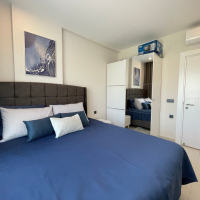 1+1 Apartment for Rent in Alanya, Kargicak — 100 meters to the Beach, New Residence 2023, All Inclusive