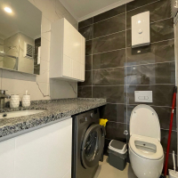 1+1 Apartment for Rent in Alanya, Kargicak — 100 meters to the Beach, New Residence 2023, All Inclusive