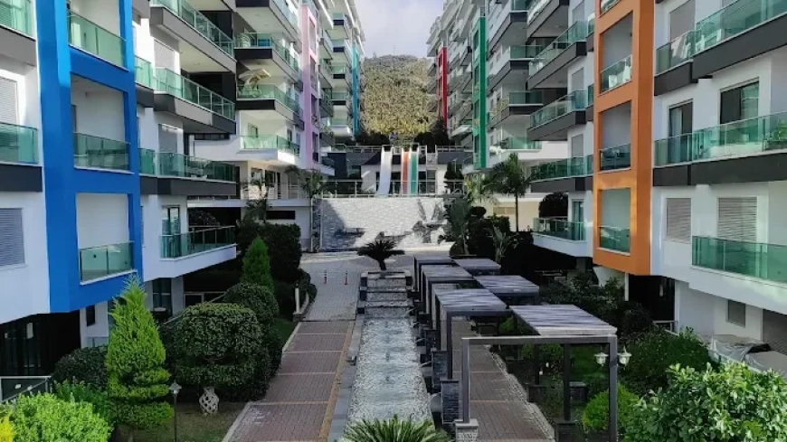 2+1 Apartment for Rent in Alanya, Kargicak — Private Beach Access, 100m to Sea, All Inclusive