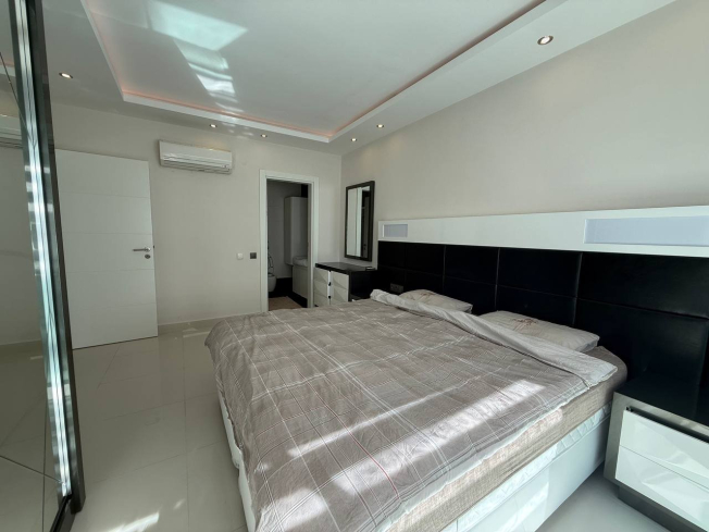 2+1 Apartment for Rent in Alanya, Kargicak — Private Beach Access, 100m to Sea, All Inclusive