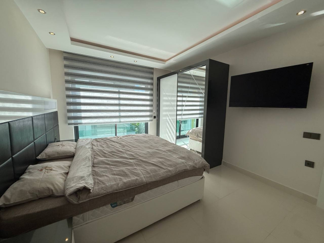 2+1 Apartment for Rent in Alanya, Kargicak — Private Beach Access, 100m to Sea, All Inclusive