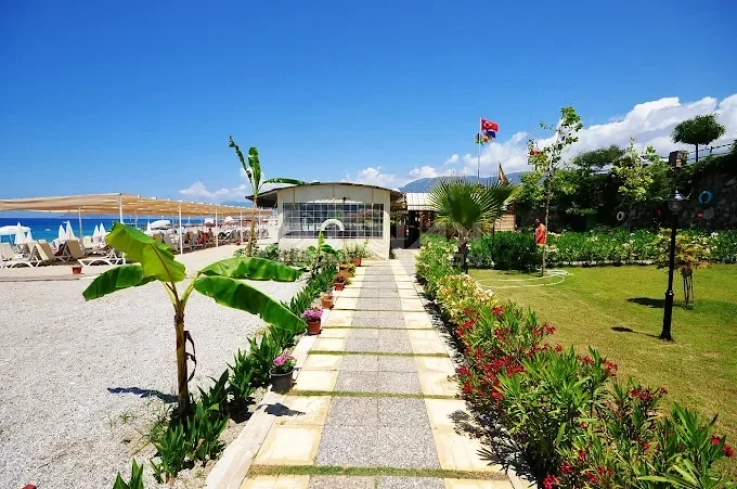 2+1 Apartment for Rent in Alanya, Kargicak — Private Beach Access, 100m to Sea, All Inclusive