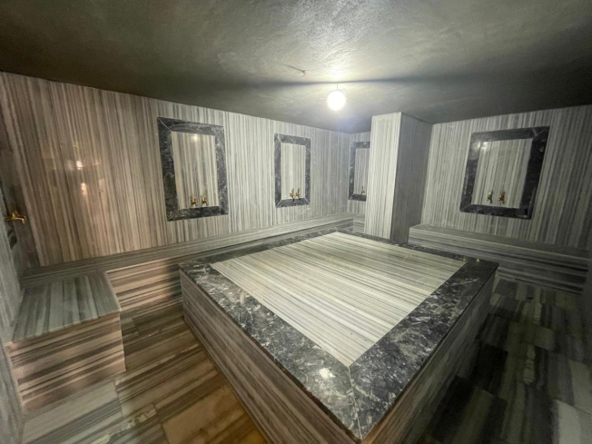 New 1+1 apartment in Mahmutlar with full on-site facilities