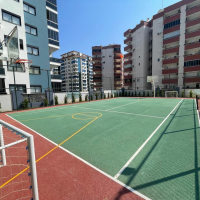 New 1+1 apartment in Mahmutlar with full on-site facilities