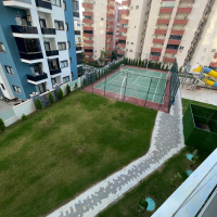 New 1+1 apartment in Mahmutlar with full on-site facilities