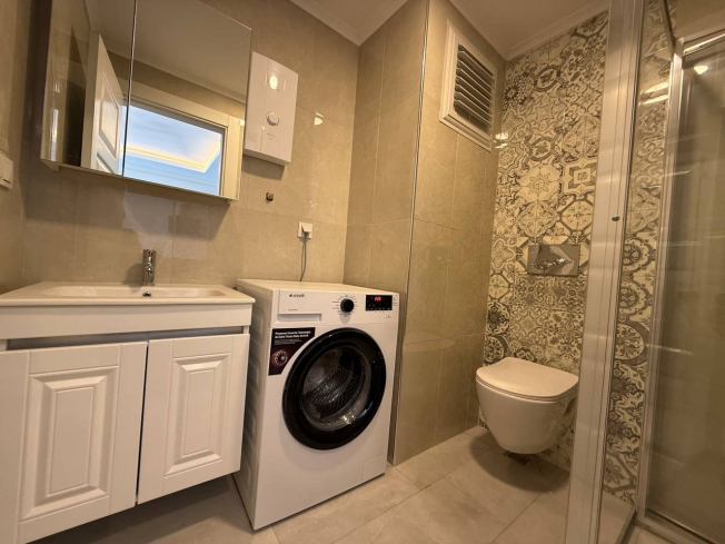 Modern 1-bedroom apartment in Mahmutlar for holiday rental