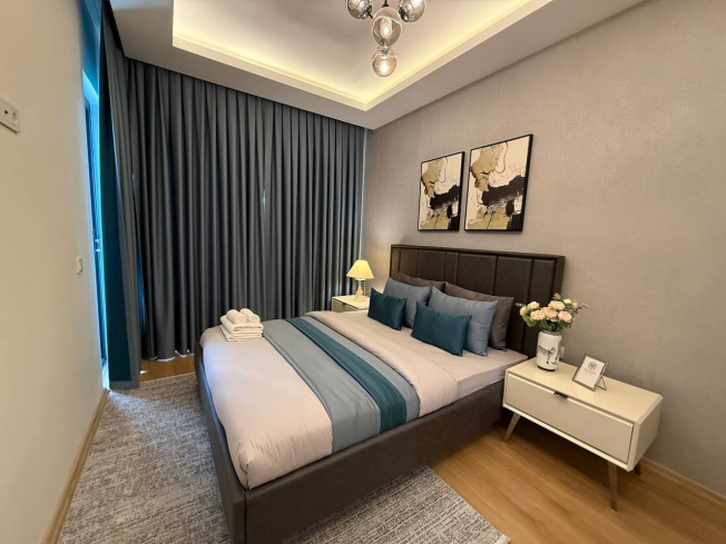 Modern 1-bedroom apartment in Mahmutlar for holiday rental