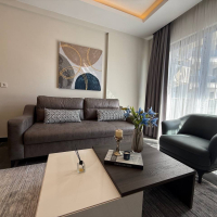 Modern 1-bedroom apartment in Mahmutlar for holiday rental