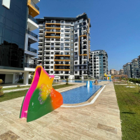 Modern 1-bedroom apartment in Mahmutlar for holiday rental