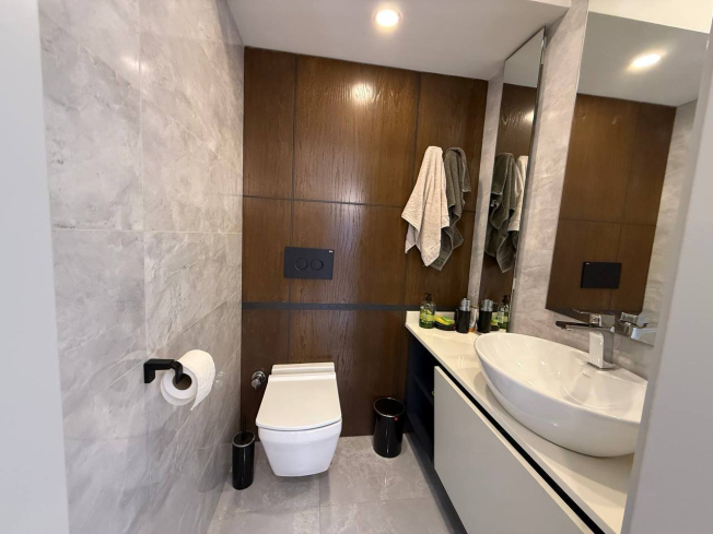 Large 4-bedroom apartment with sea view in Oba, Alanya