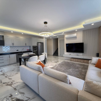 Large 4-bedroom apartment with sea view in Oba, Alanya