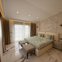 Large 4-bedroom apartment with sea view in Oba, Alanya