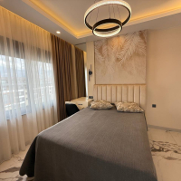 Large 4-bedroom apartment with sea view in Oba, Alanya