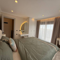 Large 4-bedroom apartment with sea view in Oba, Alanya