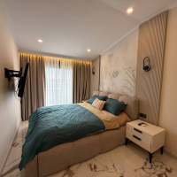 Large 4-bedroom apartment with sea view in Oba, Alanya