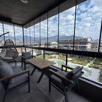 Large 4-bedroom apartment with sea view in Oba, Alanya