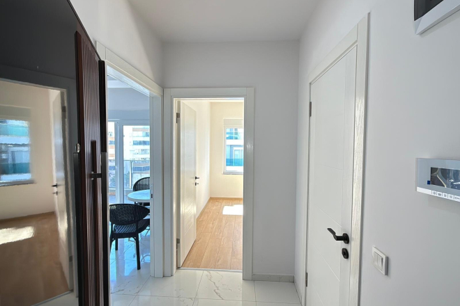 New 1-bedroom apartment in Mahmutlar, 500 meters from the beach