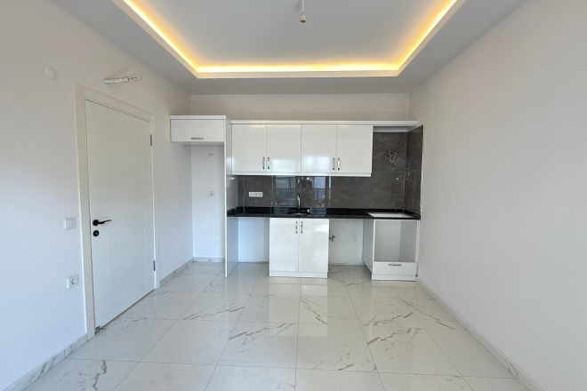 New 1-bedroom apartment in Mahmutlar, 500 meters from the beach