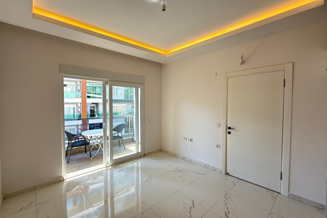 New 1-bedroom apartment in Mahmutlar, 500 meters from the beach