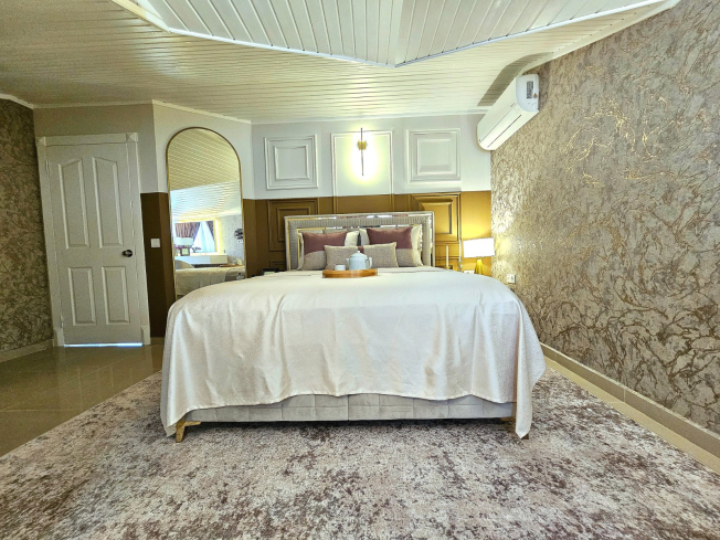 Spacious 3+1 duplex apartment in Oba, Alanya — family living in a residence with resort-style infrastructure