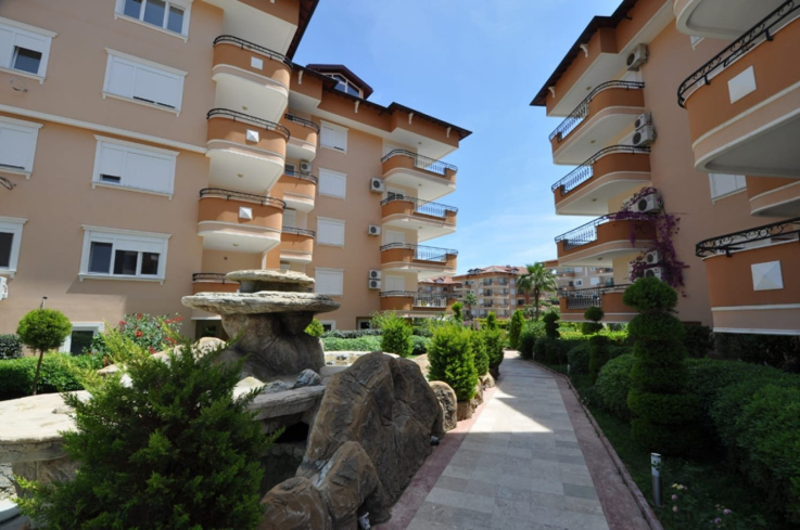Spacious 3+1 duplex apartment in Oba, Alanya — family living in a residence with resort-style infrastructure