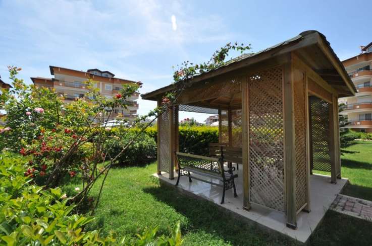 Spacious 3+1 duplex apartment in Oba, Alanya — family living in a residence with resort-style infrastructure