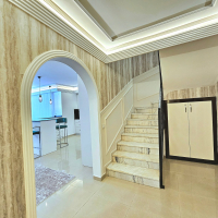Spacious 3+1 duplex apartment in Oba, Alanya — family living in a residence with resort-style infrastructure