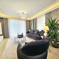 Spacious 3+1 duplex apartment in Oba, Alanya — family living in a residence with resort-style infrastructure