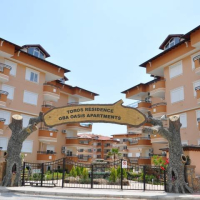 Spacious 3+1 duplex apartment in Oba, Alanya — family living in a residence with resort-style infrastructure