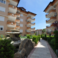 Spacious 3+1 duplex apartment in Oba, Alanya — family living in a residence with resort-style infrastructure