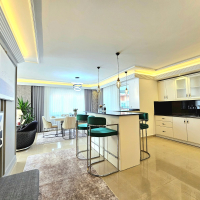 Spacious 3+1 duplex apartment in Oba, Alanya — family living in a residence with resort-style infrastructure