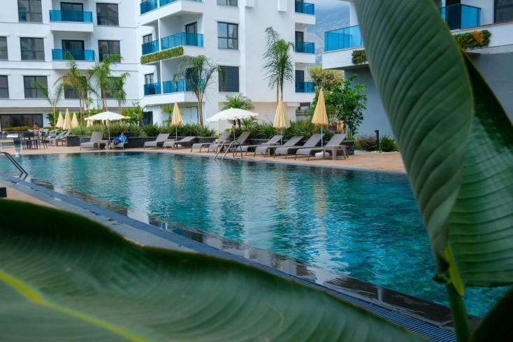 Panoramic sea view duplex apartment in Mahmutlar, Alanya