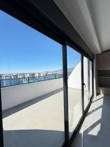 Panoramic sea view duplex apartment in Mahmutlar, Alanya
