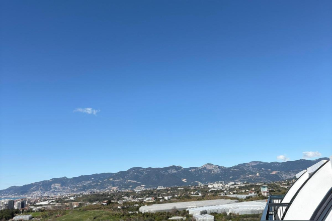 Panoramic sea view duplex apartment in Mahmutlar, Alanya