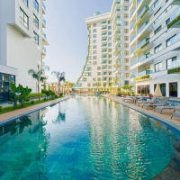 Panoramic sea view duplex apartment in Mahmutlar, Alanya