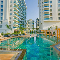 Panoramic sea view duplex apartment in Mahmutlar, Alanya