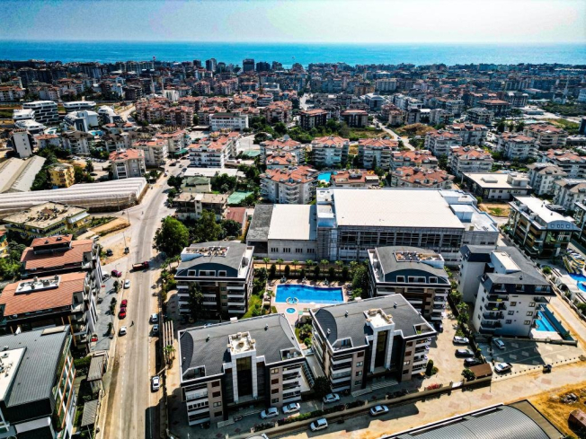 Spacious 4+1 duplex apartment in Oba Alanya — premium family property in a residence with full infrastructure