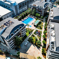 Spacious 4+1 duplex apartment in Oba Alanya — premium family property in a residence with full infrastructure