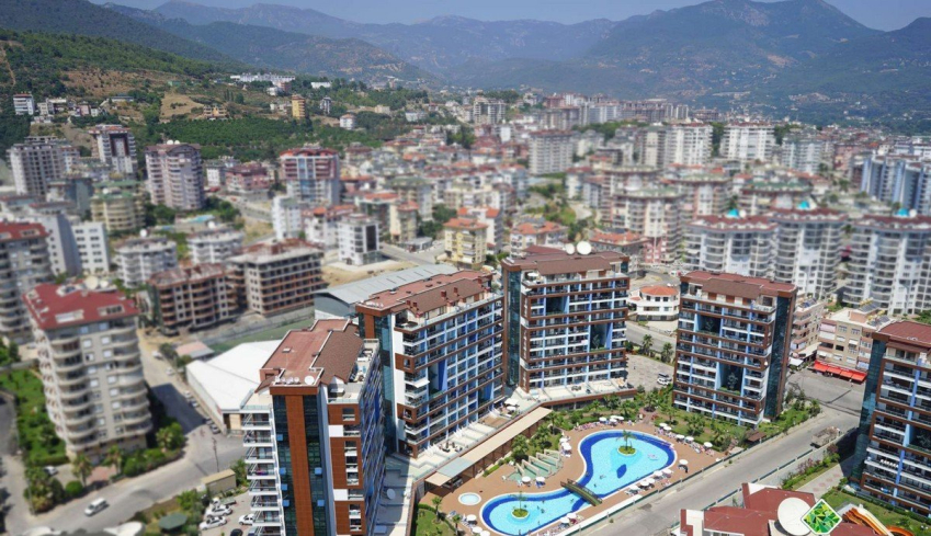 Spacious 2+1 Apartment for Sale in Cikcilli, Alanya — Residence with Resort-Style Infrastructure