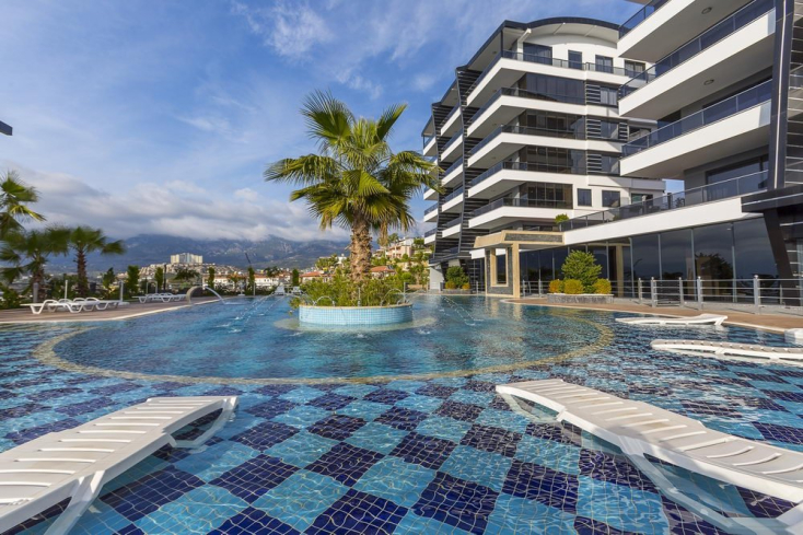 Spacious 3+1 Garden Duplex in Kargicak Alanya — Residence with Resort-Style Infrastructure