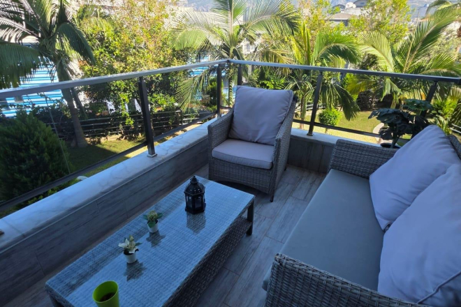 Spacious 3+1 Garden Duplex in Kargicak Alanya — Residence with Resort-Style Infrastructure