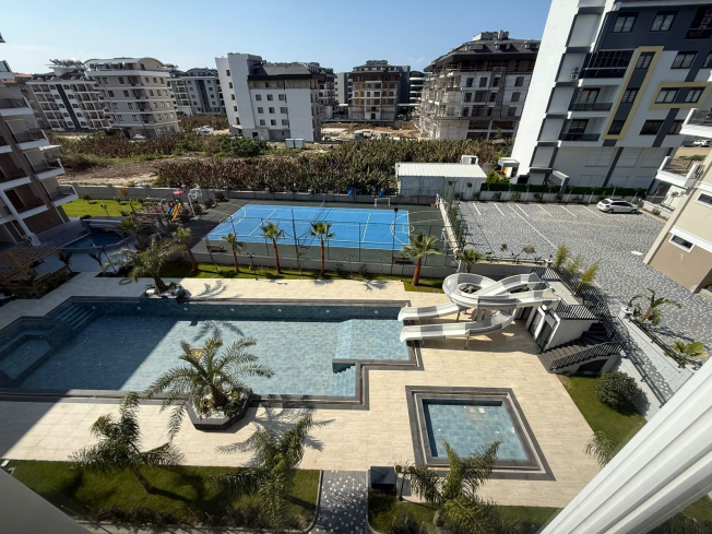 New 3+1 Apartment for Sale in Kargicak Alanya — Modern Residence 300 m from the Sea