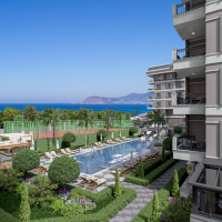 New 3+1 Apartment for Sale in Kargicak Alanya — Modern Residence 300 m from the Sea
